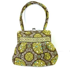 Vera Bradley Alice Sittin in a Tree Handbag Kiss Lock Shoulder Bag Brand New
